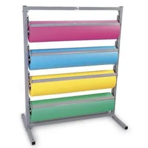 24" Four Roll Deck Tower Dispenser Unit (regular blades with casters)