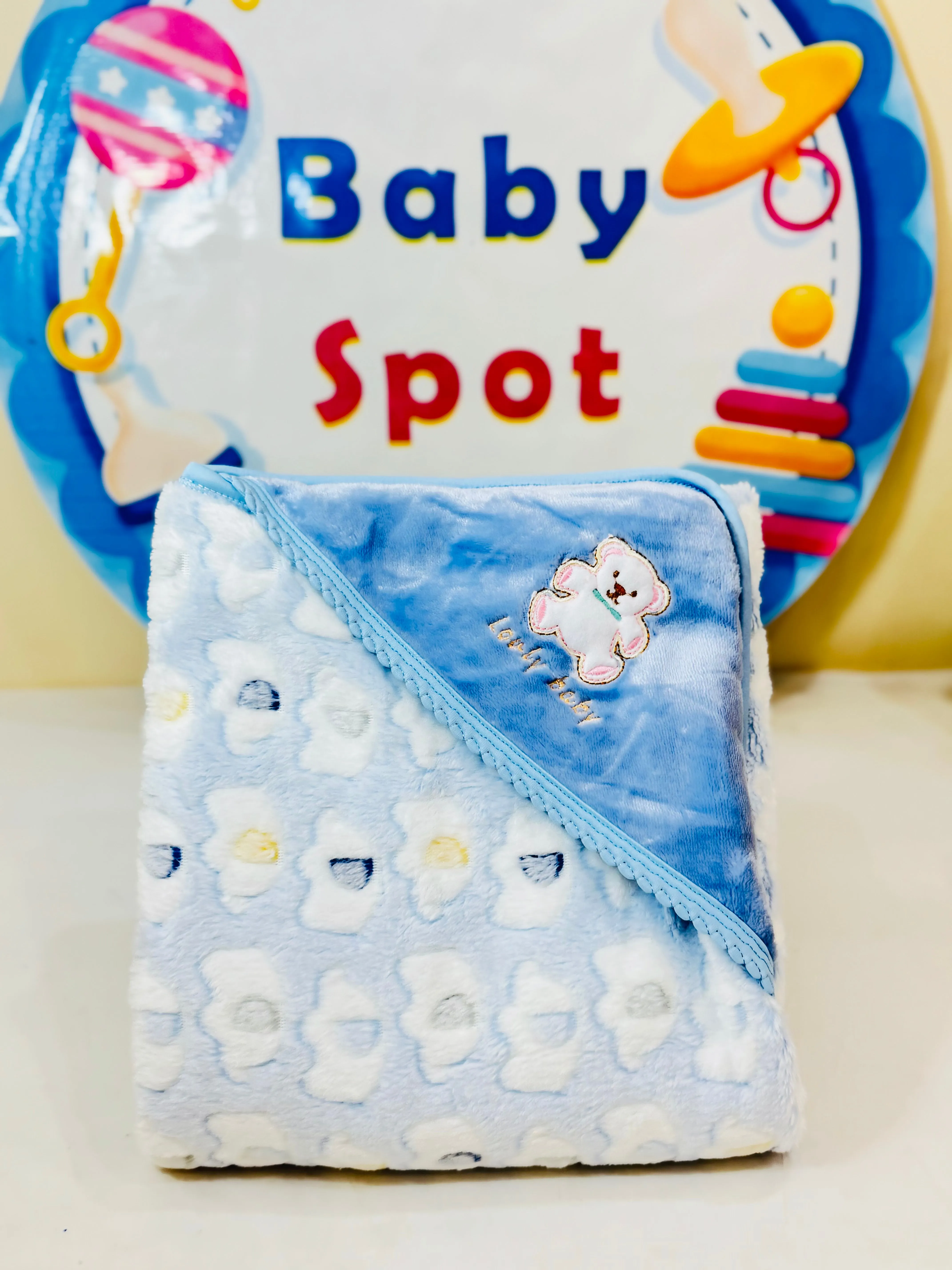 Baby Hooded Fleece Wrapping Sheets