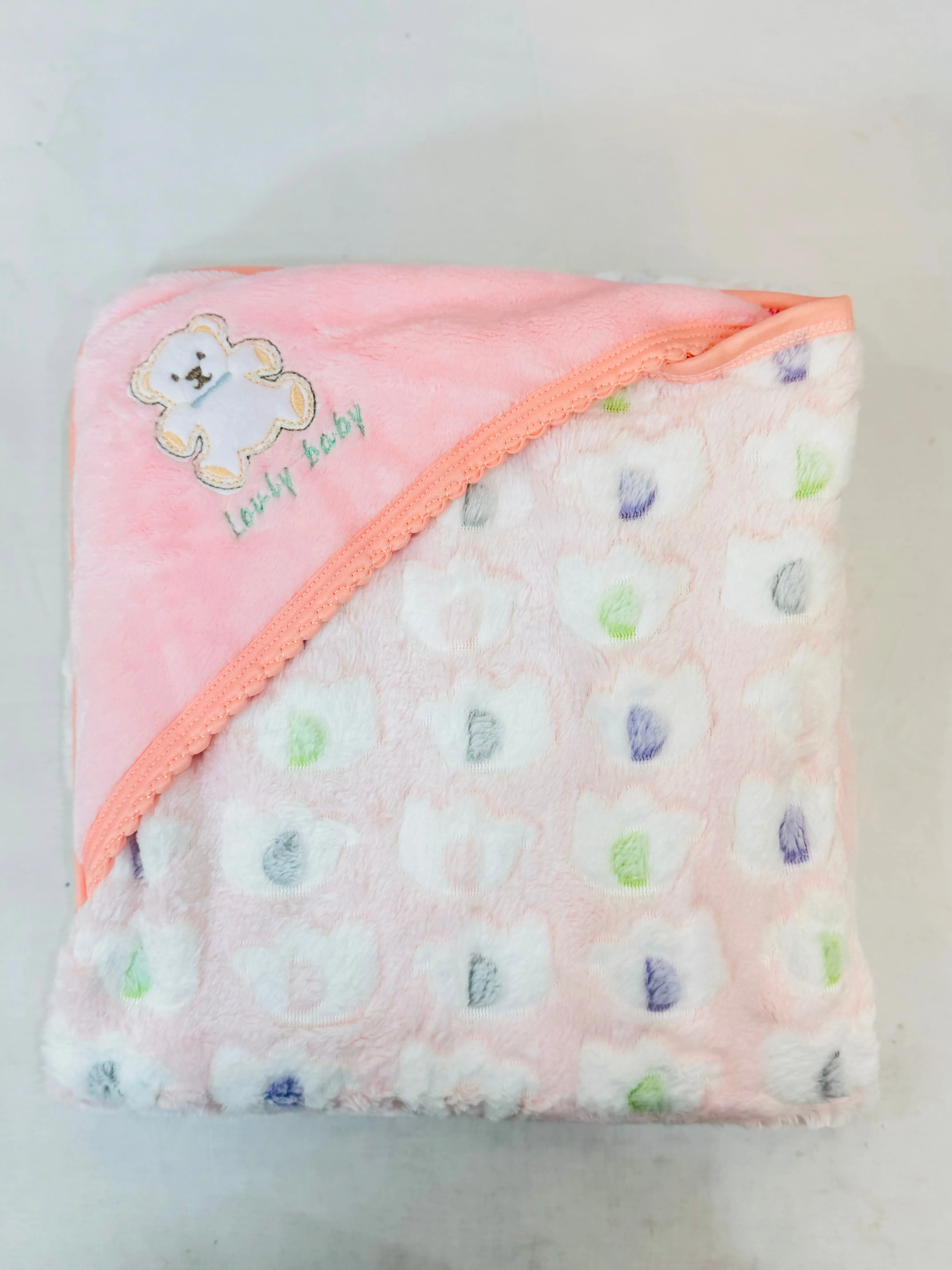 Baby Hooded Fleece Wrapping Sheets