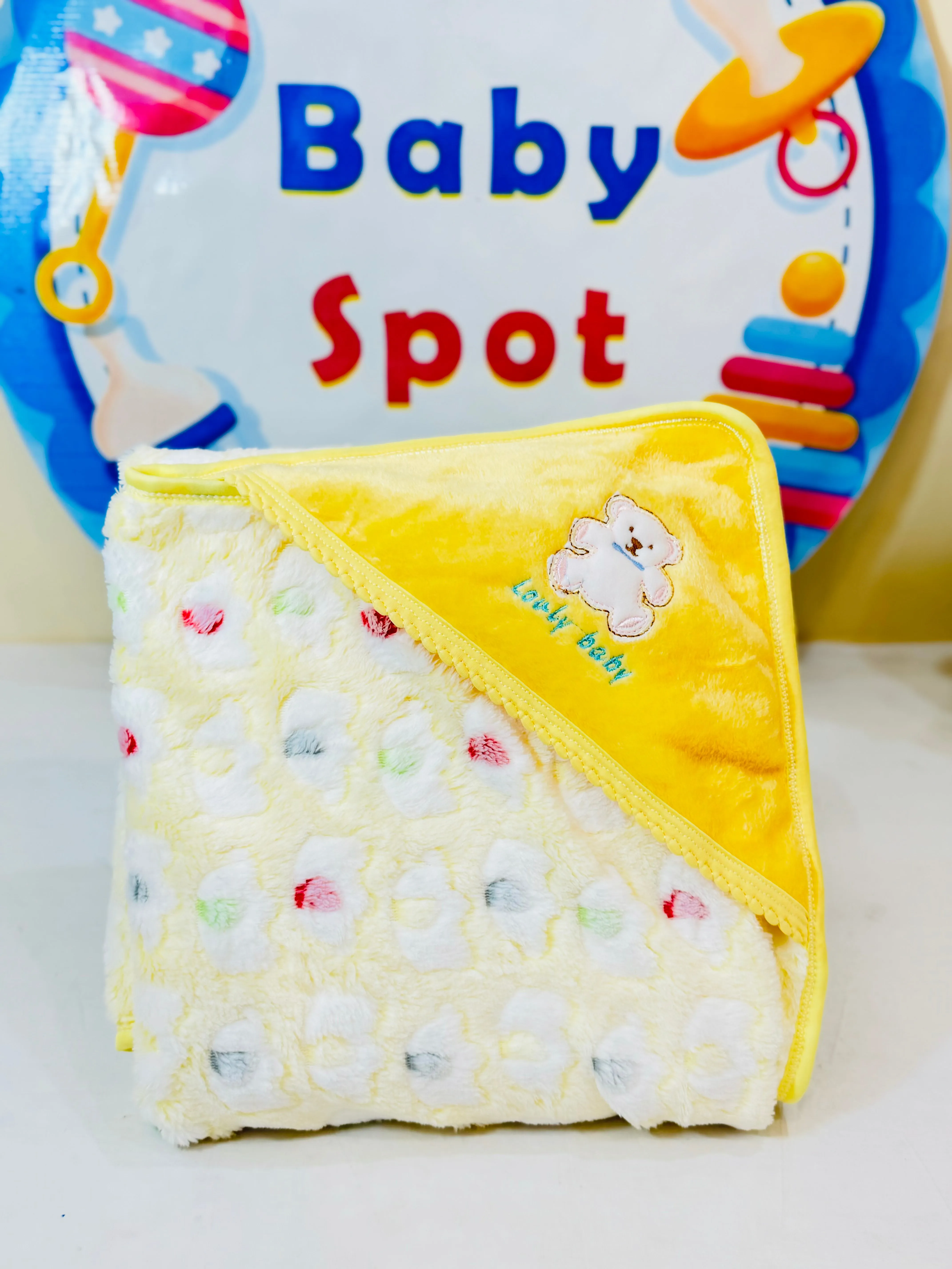 Baby Hooded Fleece Wrapping Sheets