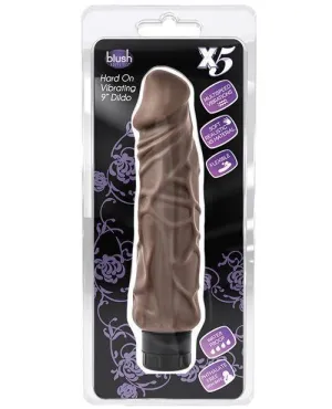 Blush X5 Plus Premium Vibrating Dildo - High-Intensity Personal Pleasure Toy