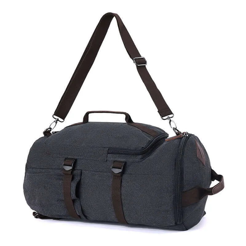 Canvas Travel Backpack | Duffle Bag 34L