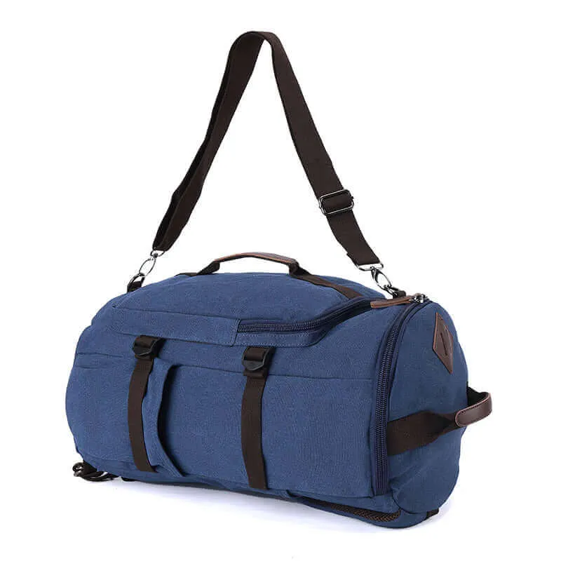 Canvas Travel Backpack | Duffle Bag 34L