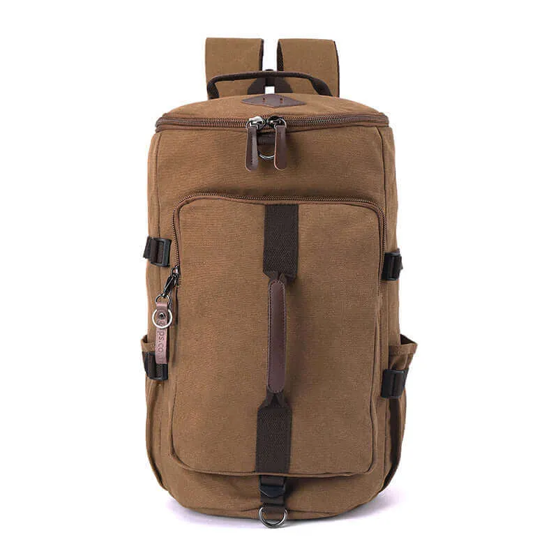 Canvas Travel Backpack | Duffle Bag 34L