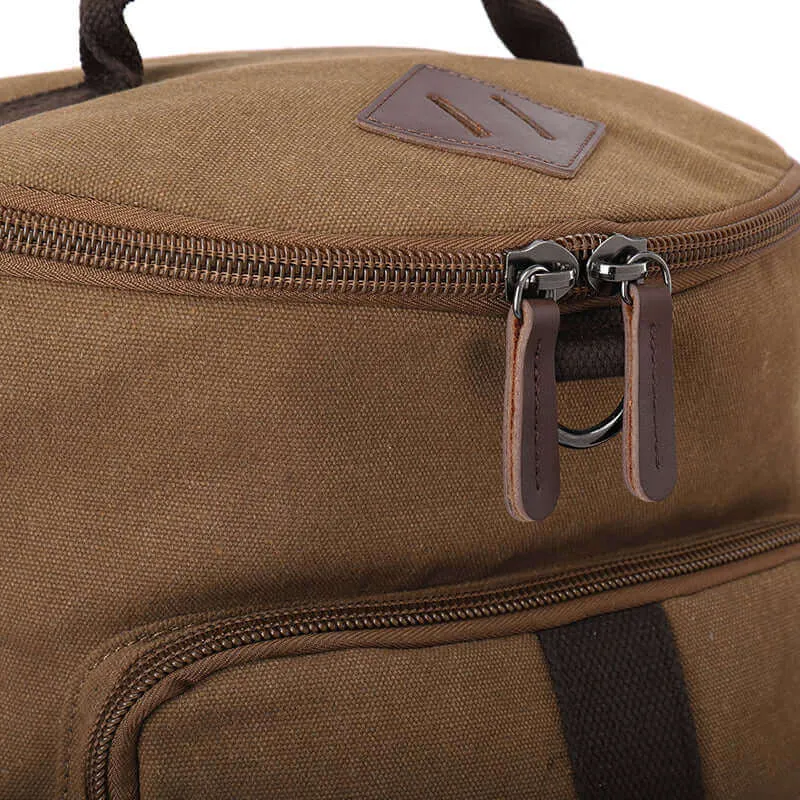 Canvas Travel Backpack | Duffle Bag 34L