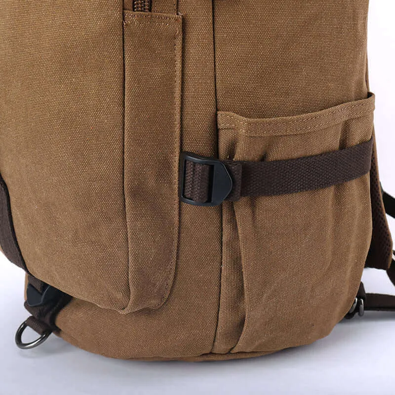 Canvas Travel Backpack | Duffle Bag 34L