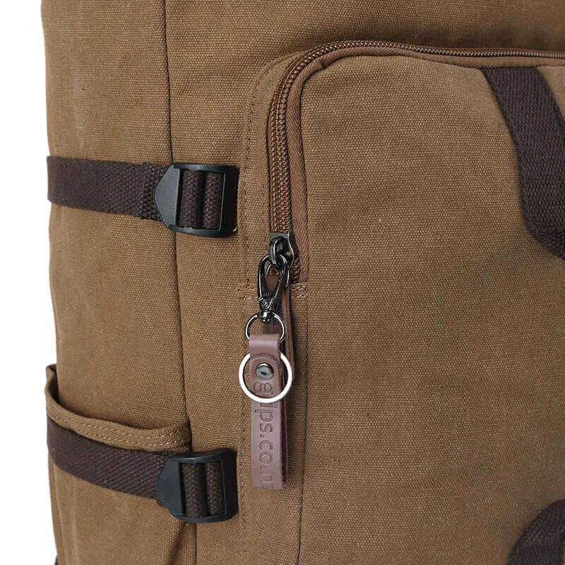 Canvas Travel Backpack | Duffle Bag 34L