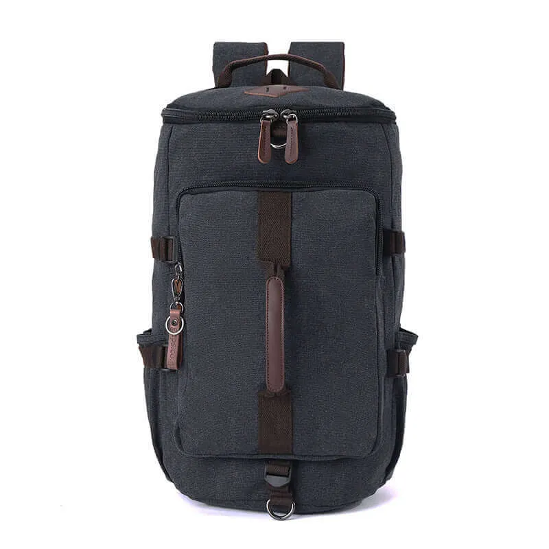 Canvas Travel Backpack | Duffle Bag 34L