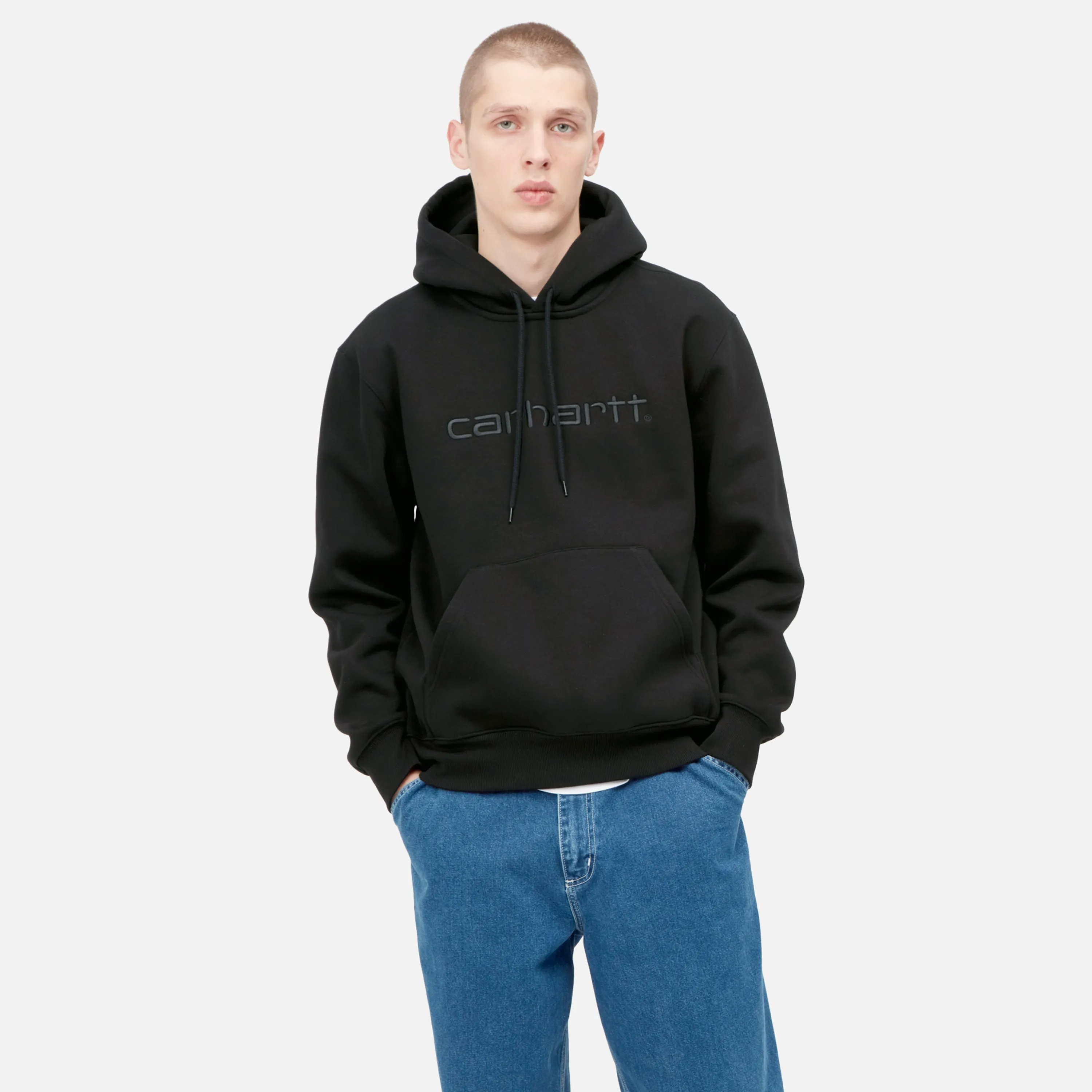 Carhartt Hooded Sweat Black / Black