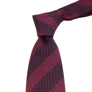 Church's 8cm Silk, Mohair and Wool Mix Stripe Tie