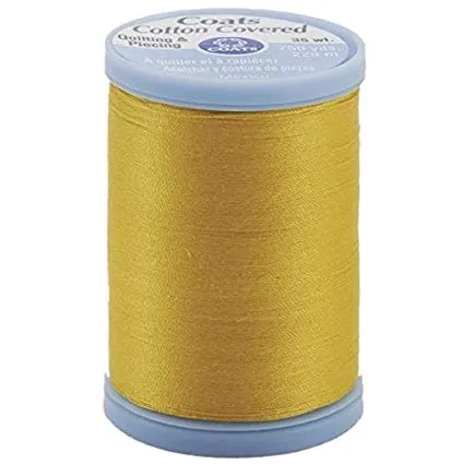 Coats - Cotton Covered Quilting & Piecing Thread 250yd - Spark Gold*