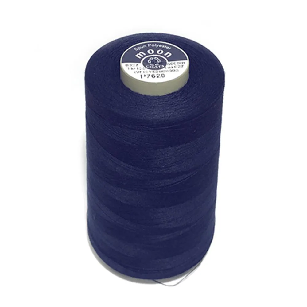 Premium Coats Moon 120 Spun Polyester Thread - Versatile All-Purpose Sewing Essentials