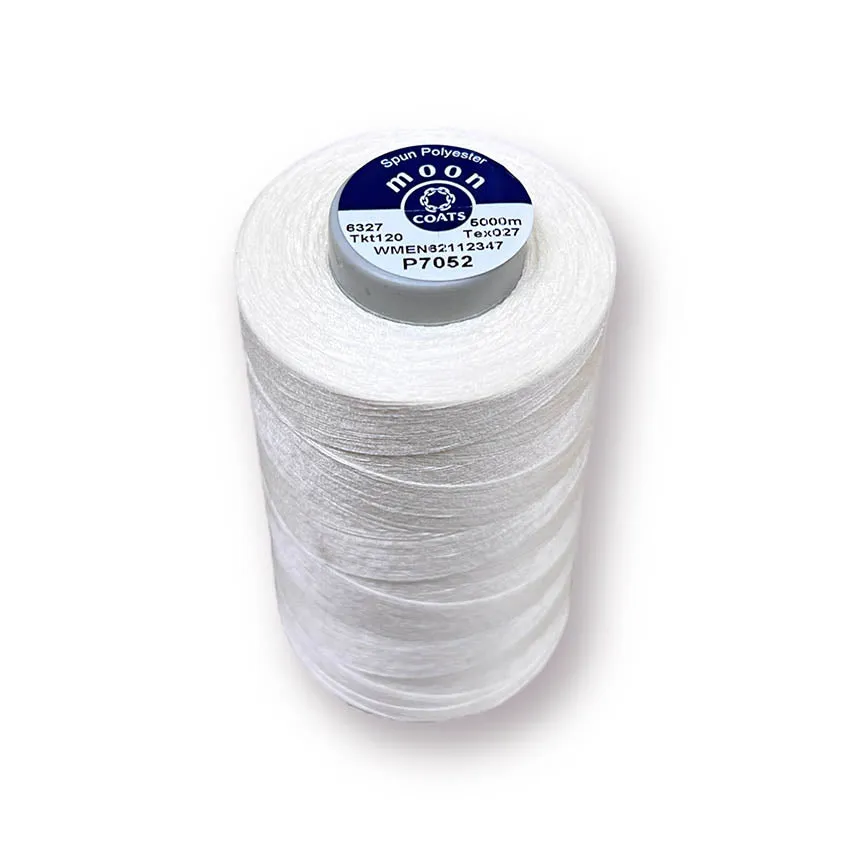 Premium Coats Moon 120 Spun Polyester Thread - Versatile All-Purpose Sewing Essentials