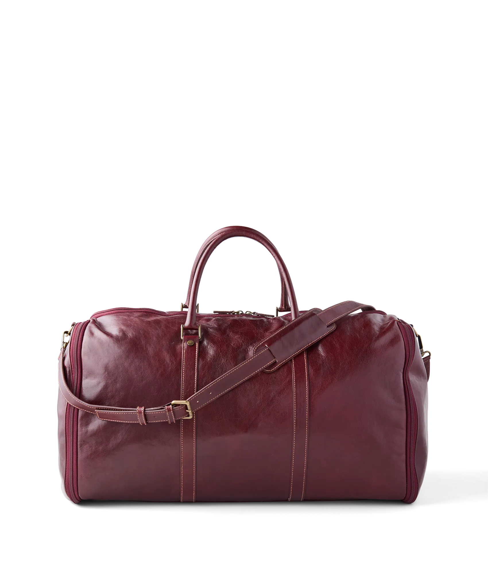 Cosimo Garment Duffle :: Burgundy