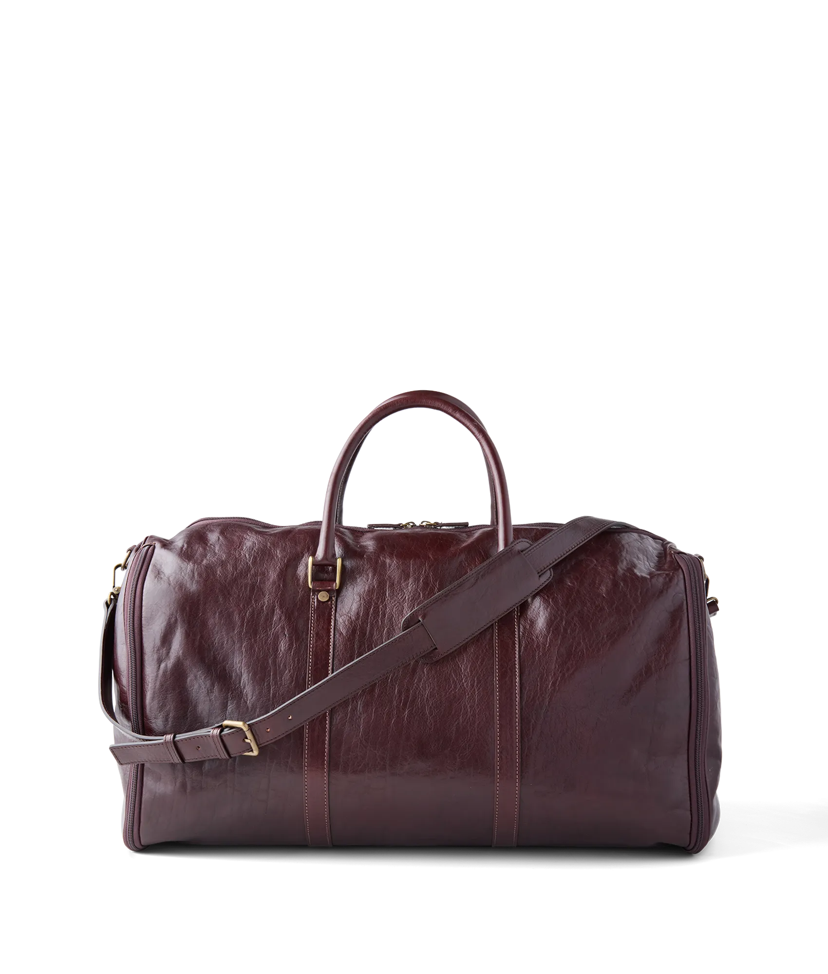 Cosimo Garment Duffle :: Chocolate