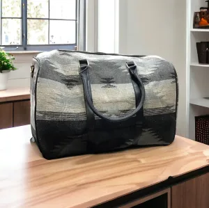 Duffle Bag (grey and black)