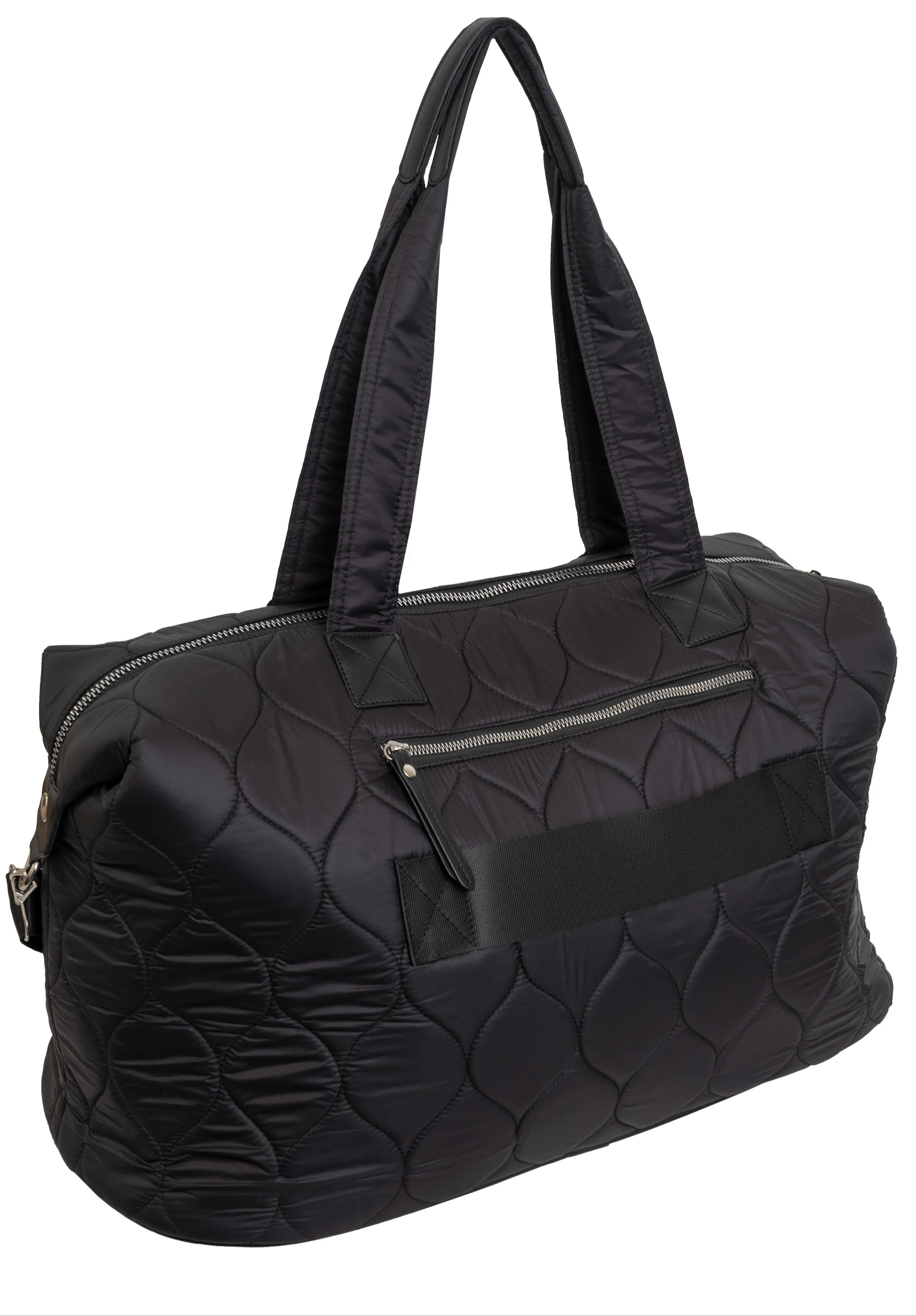 Ellen Tracy Quilted Nylon Sport Duffle ETD2010-100-BK