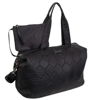 Ellen Tracy Quilted Nylon Sport Duffle ETD2010-100-BK