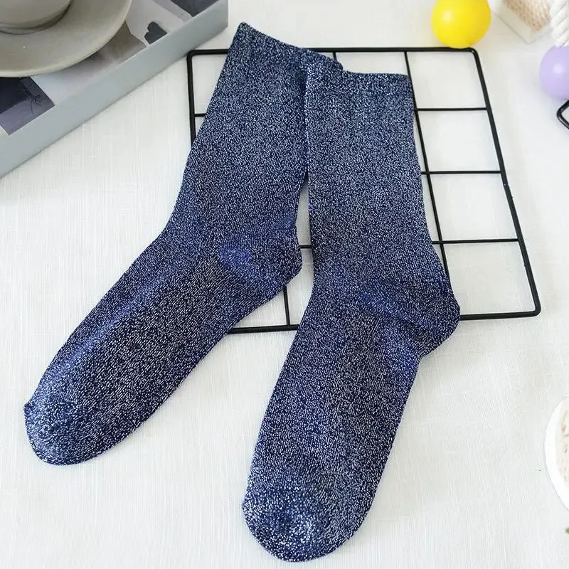 Glitter Sheer Women's Breathable Socks