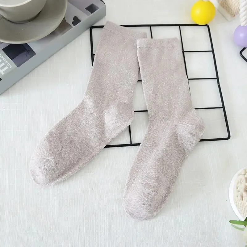 Glitter Sheer Women's Breathable Socks