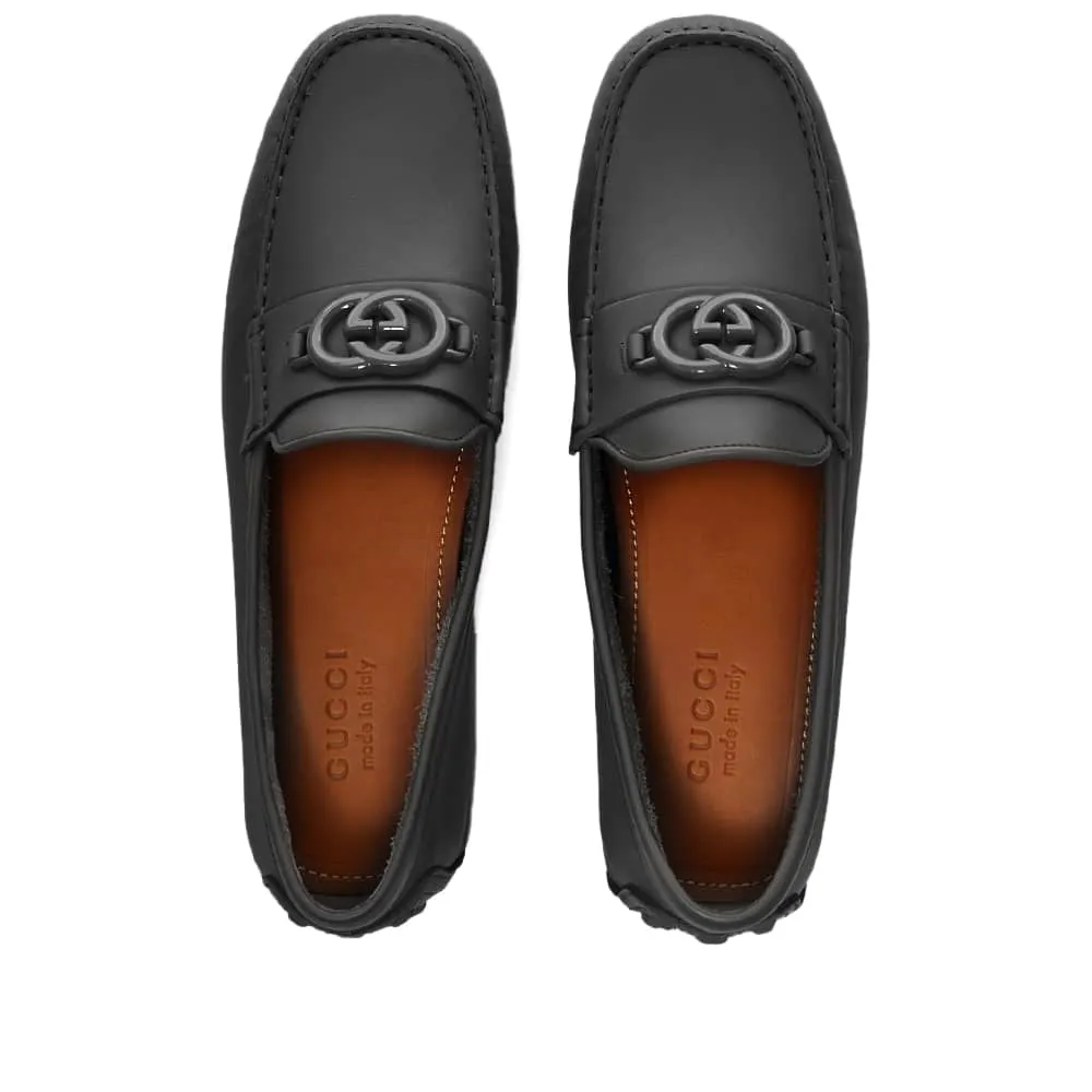 Gucci Ayrton GG Logo Driving Shoe