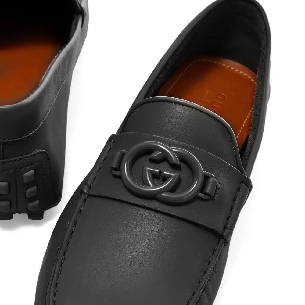 Gucci Ayrton GG Logo Driving Shoe