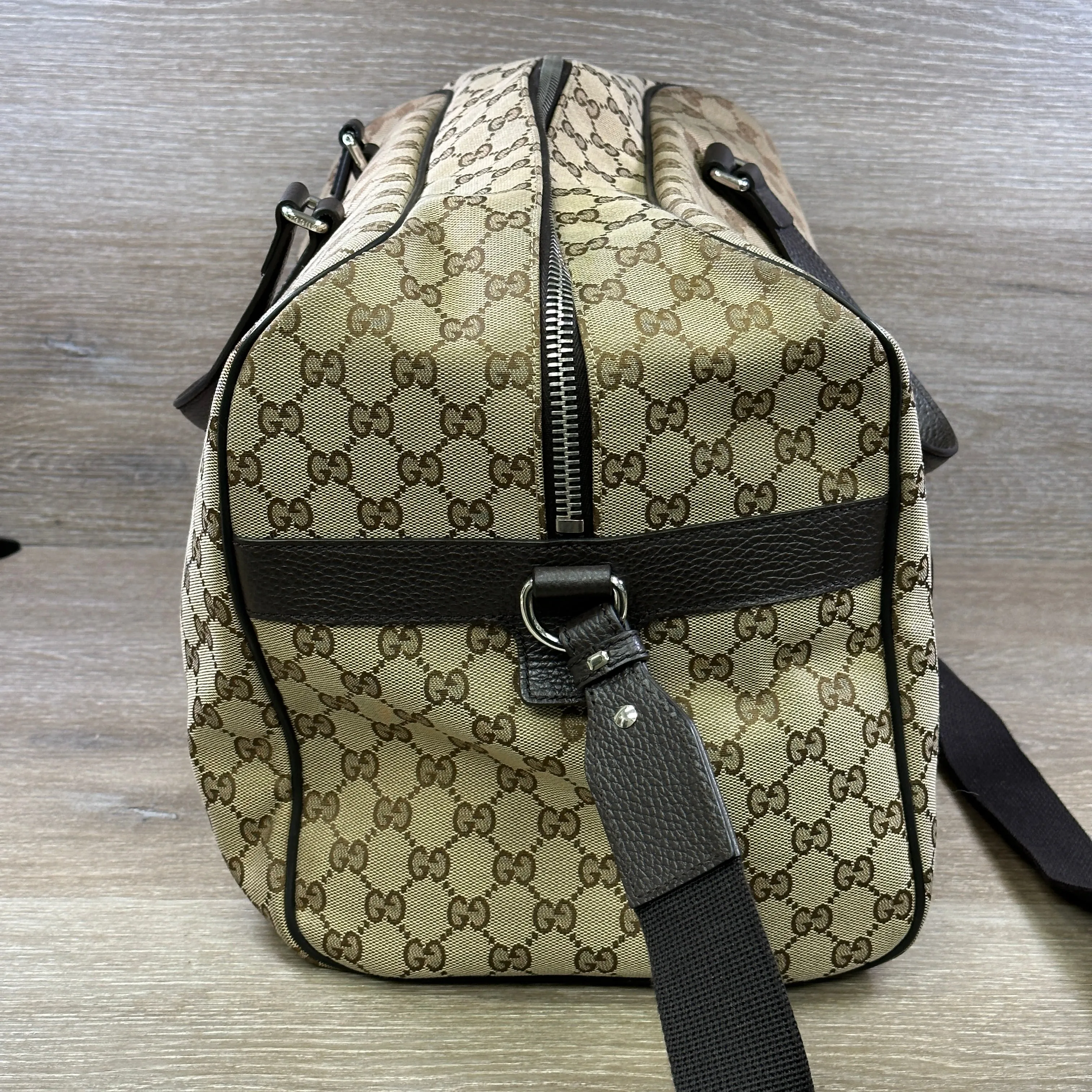 Gucci GG Supreme Canvas Boston Duffle