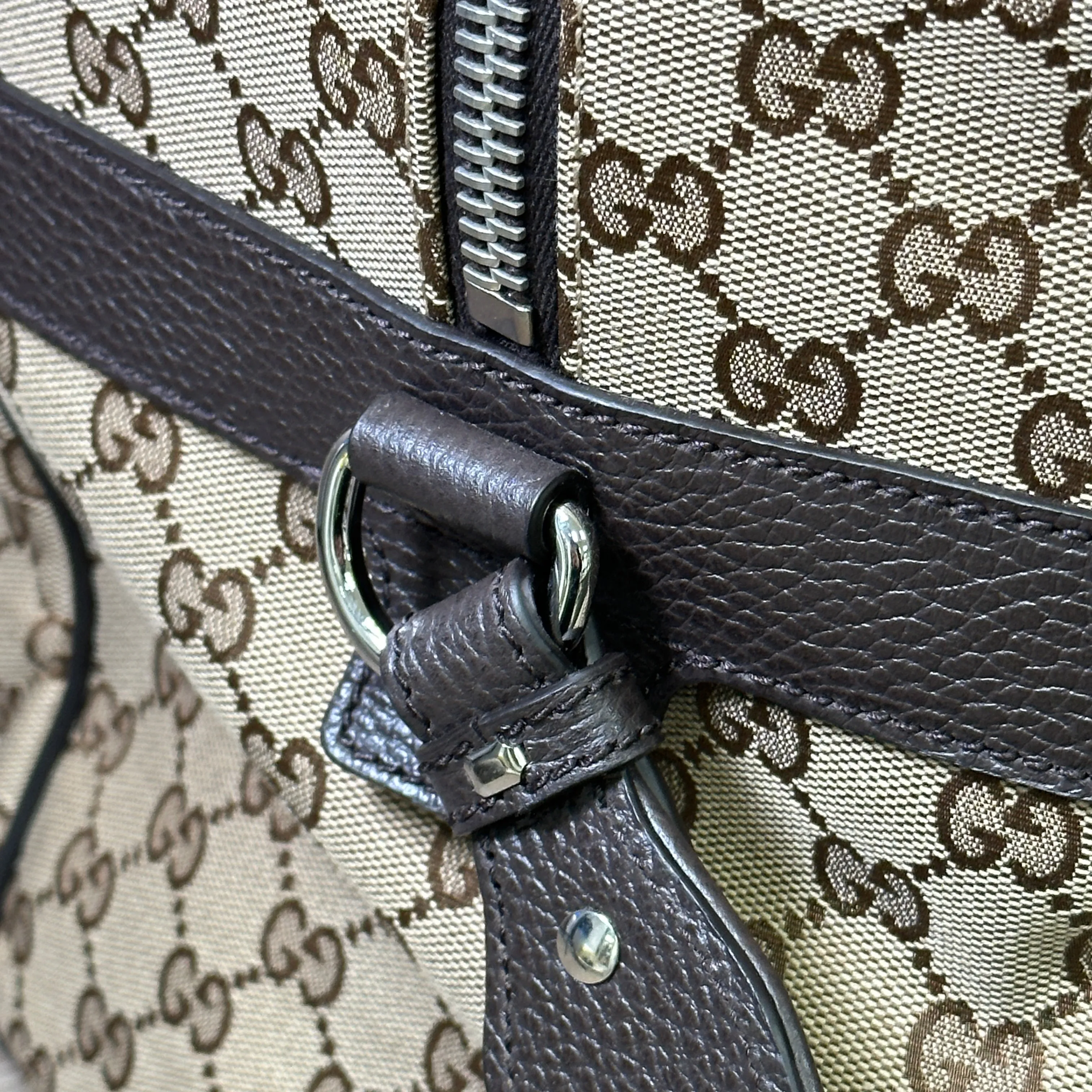 Gucci GG Supreme Canvas Boston Duffle