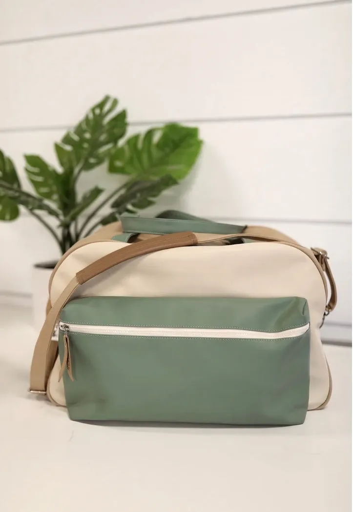 Jadelynn Brooke Remi Duffle Bag-Sage