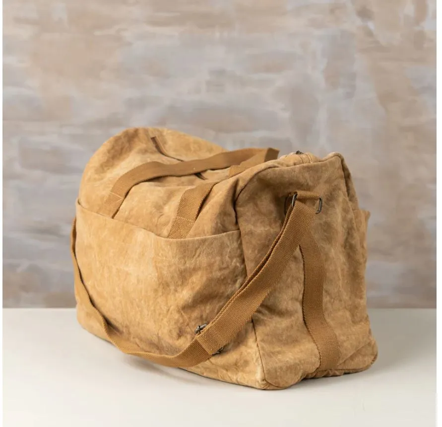 Journey Cotton Canvas Duffle Bag