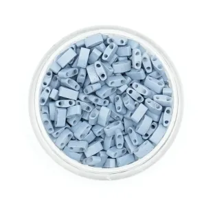 LIGHT BLUE RAIN - Miyuki Half Tila Beads | HTL7206 | VIP