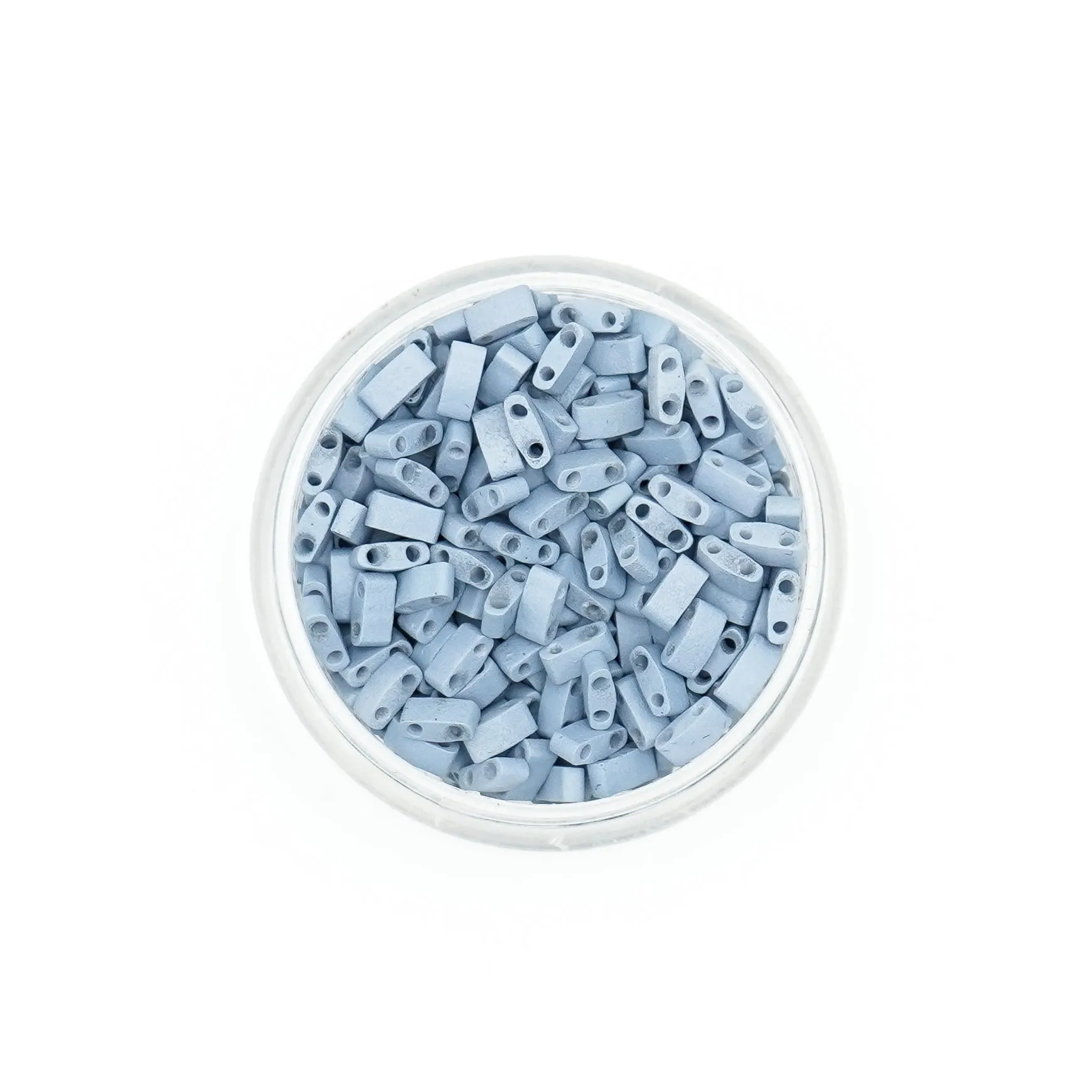 LIGHT BLUE RAIN - Miyuki Half Tila Beads | HTL7206 | VIP