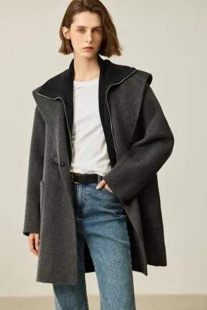 LILY Vintage Wool Double-Faced Coat