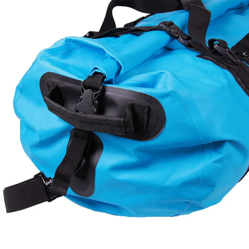 Mammoth Series Blue 90 Liter Waterproof Duffle Bag