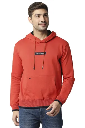 Muscle Fit Brushed Fleece Hood Pullover Jacket