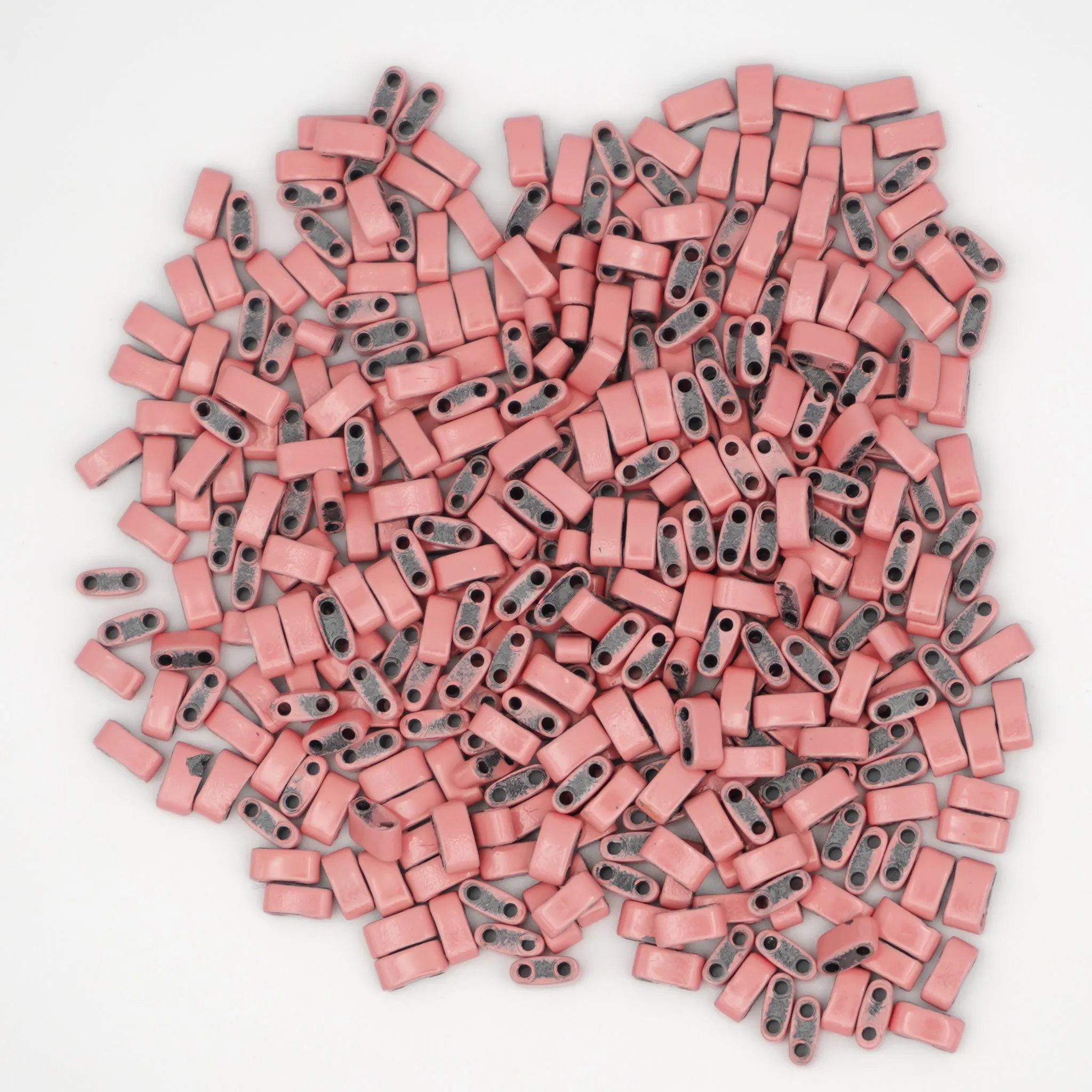 PINK SALMON - Half Tile Beads | HTL6093