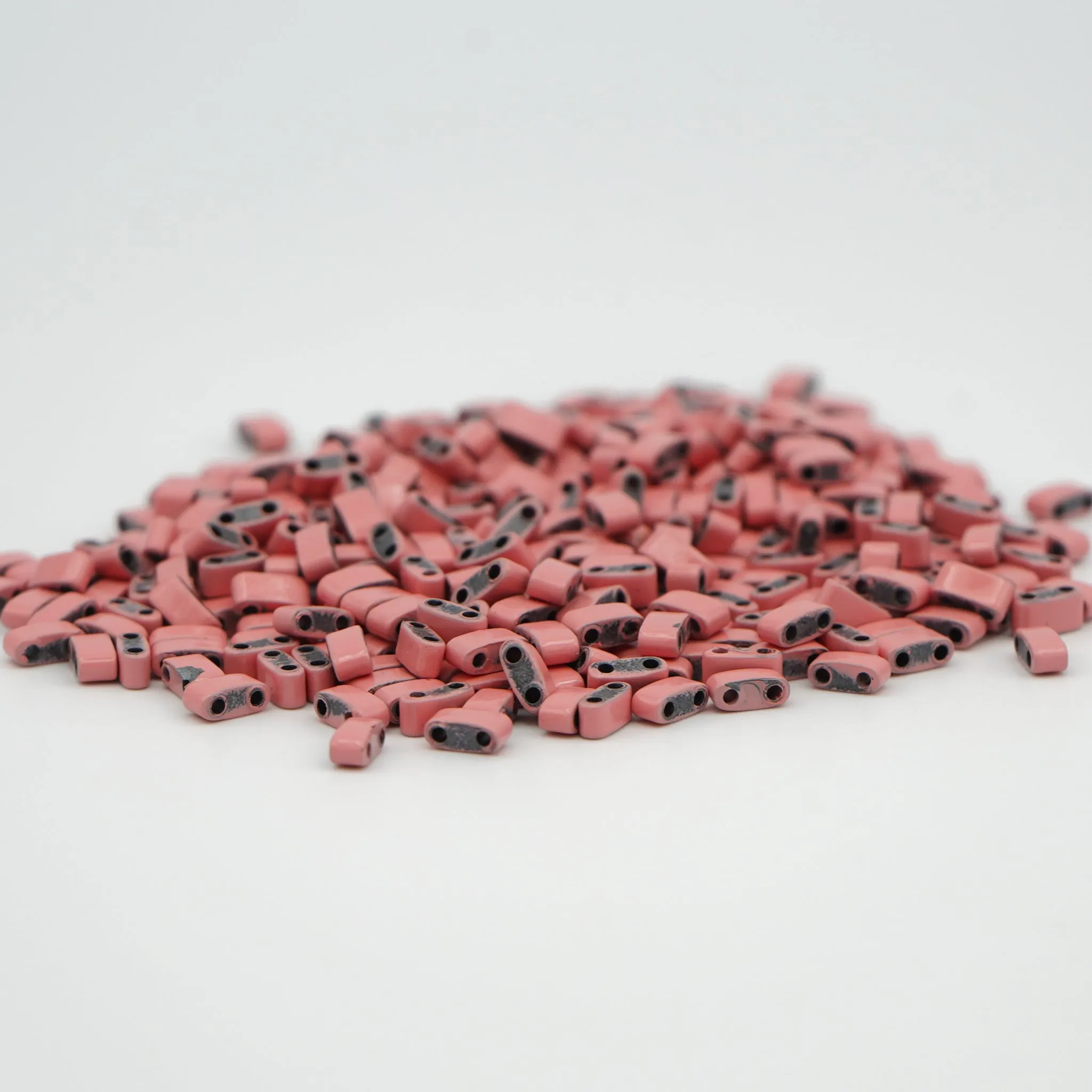 PINK SALMON - Half Tile Beads | HTL6093