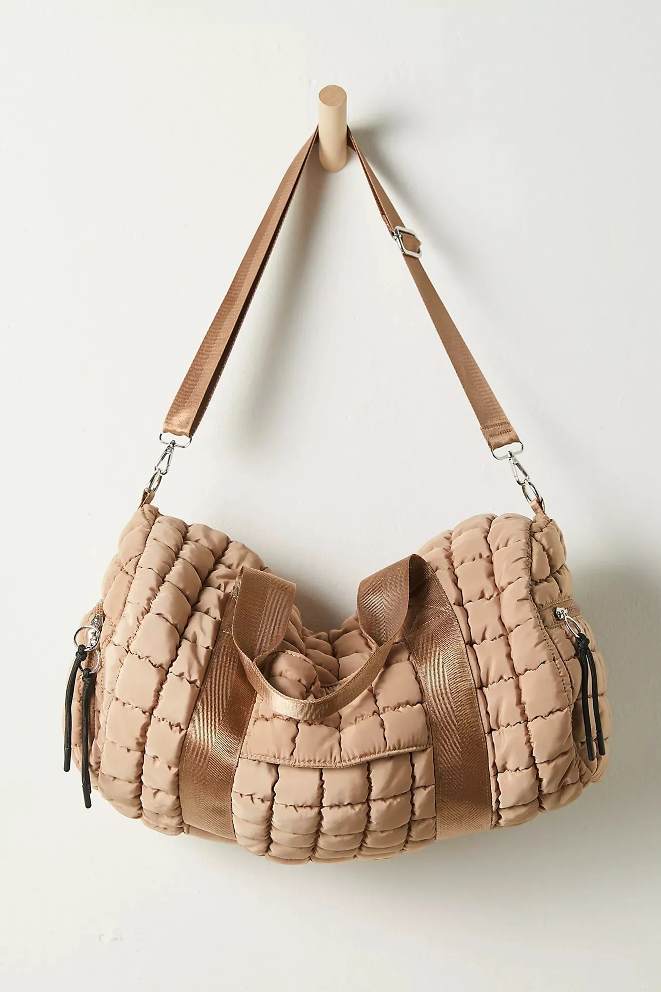 Quilted Duffle | Khaki