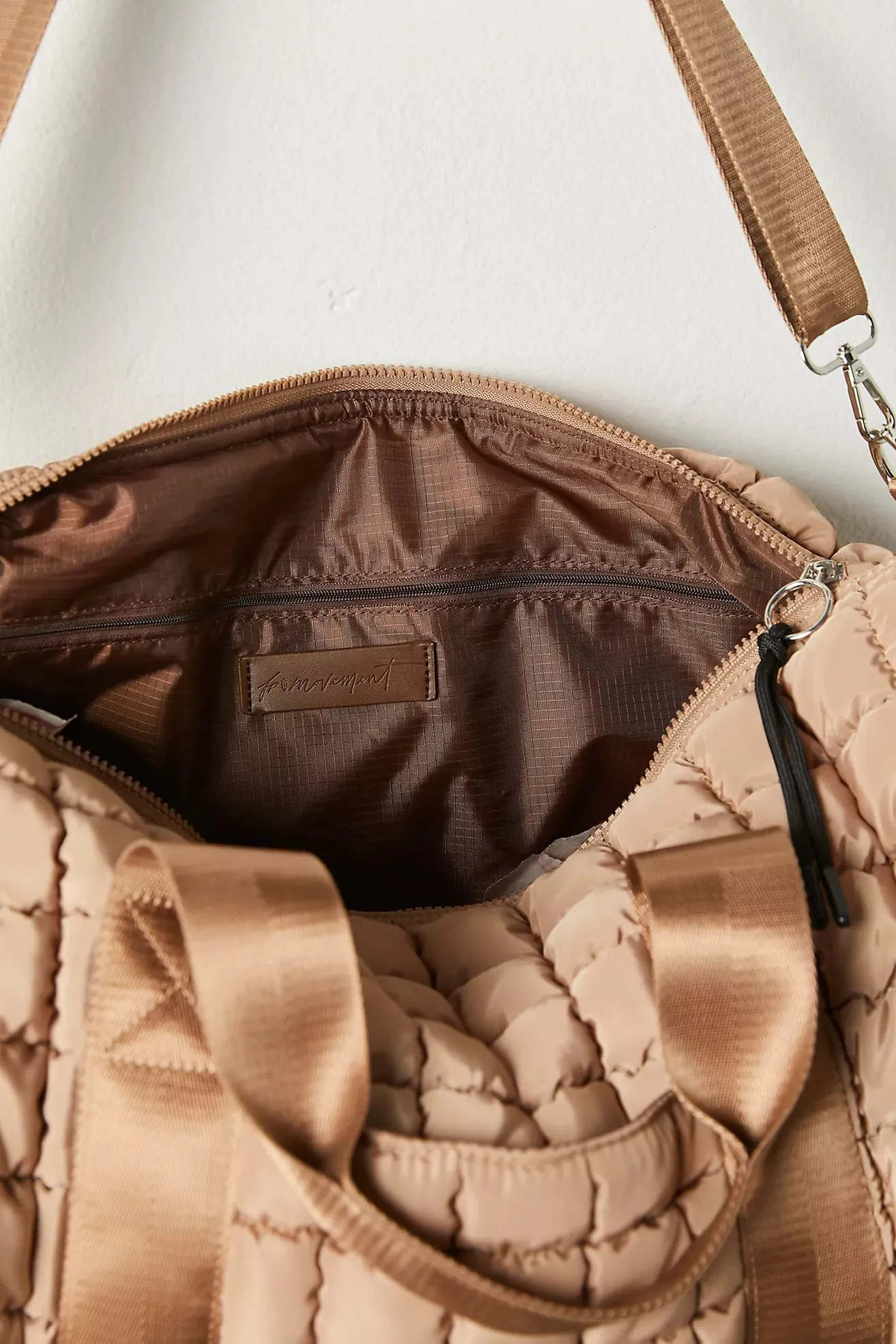 Quilted Duffle | Khaki