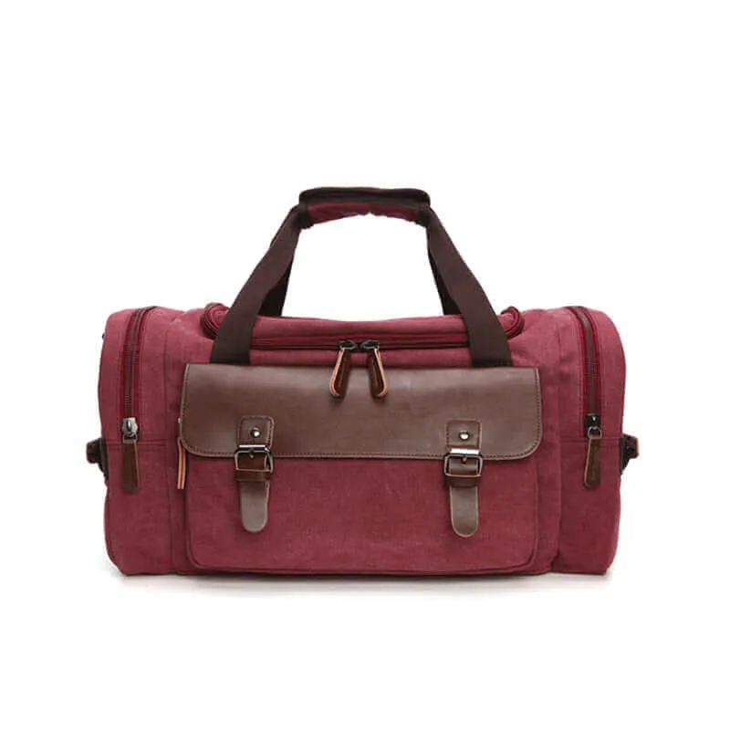 Small Canvas Travel Duffle Bag - 26L