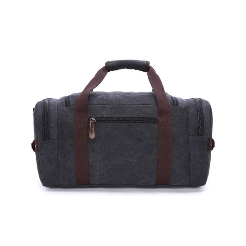 Small Canvas Travel Duffle Bag - 26L