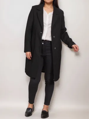 Structured Vegan Wool Coat