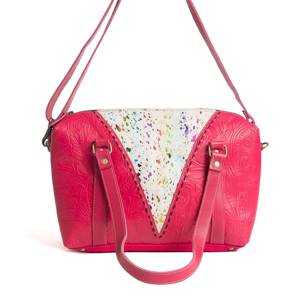 Tierra Vasta Duffle Bag  in Magenta