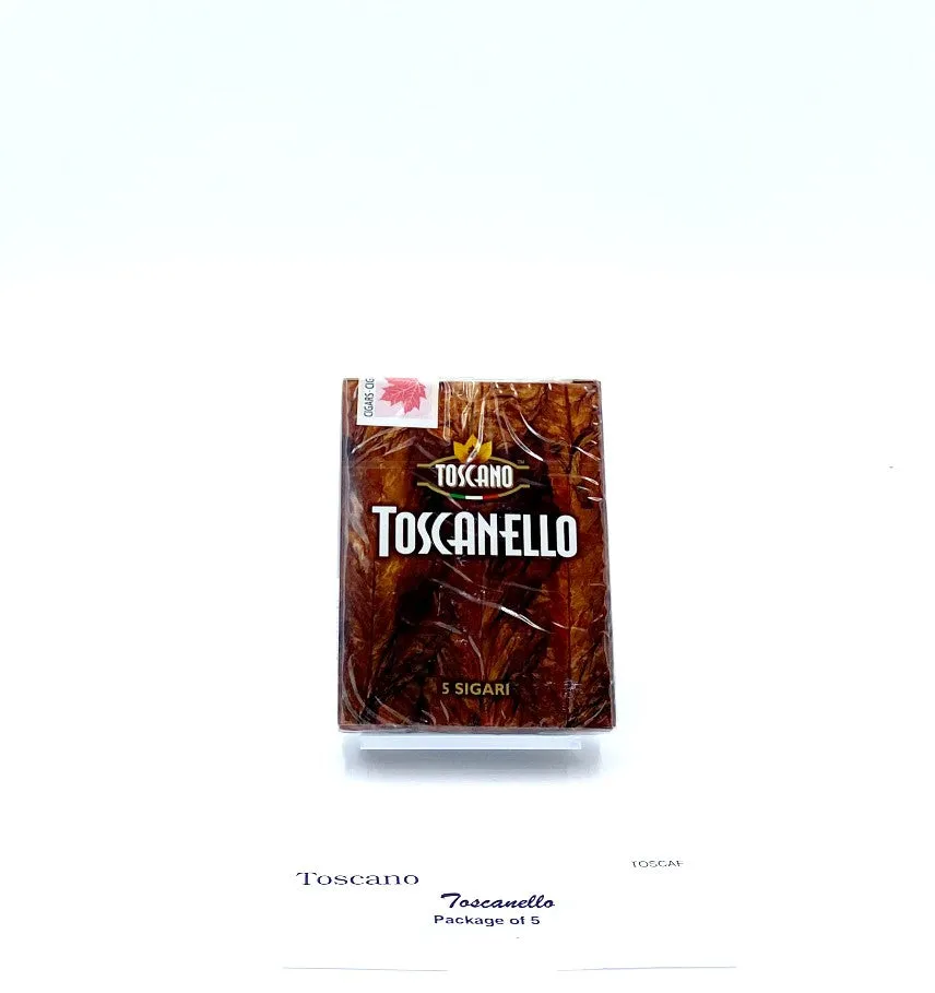 Toscano Toscanello Packages of 5... SAVE 10% ON 10 PACKAGES OF 5