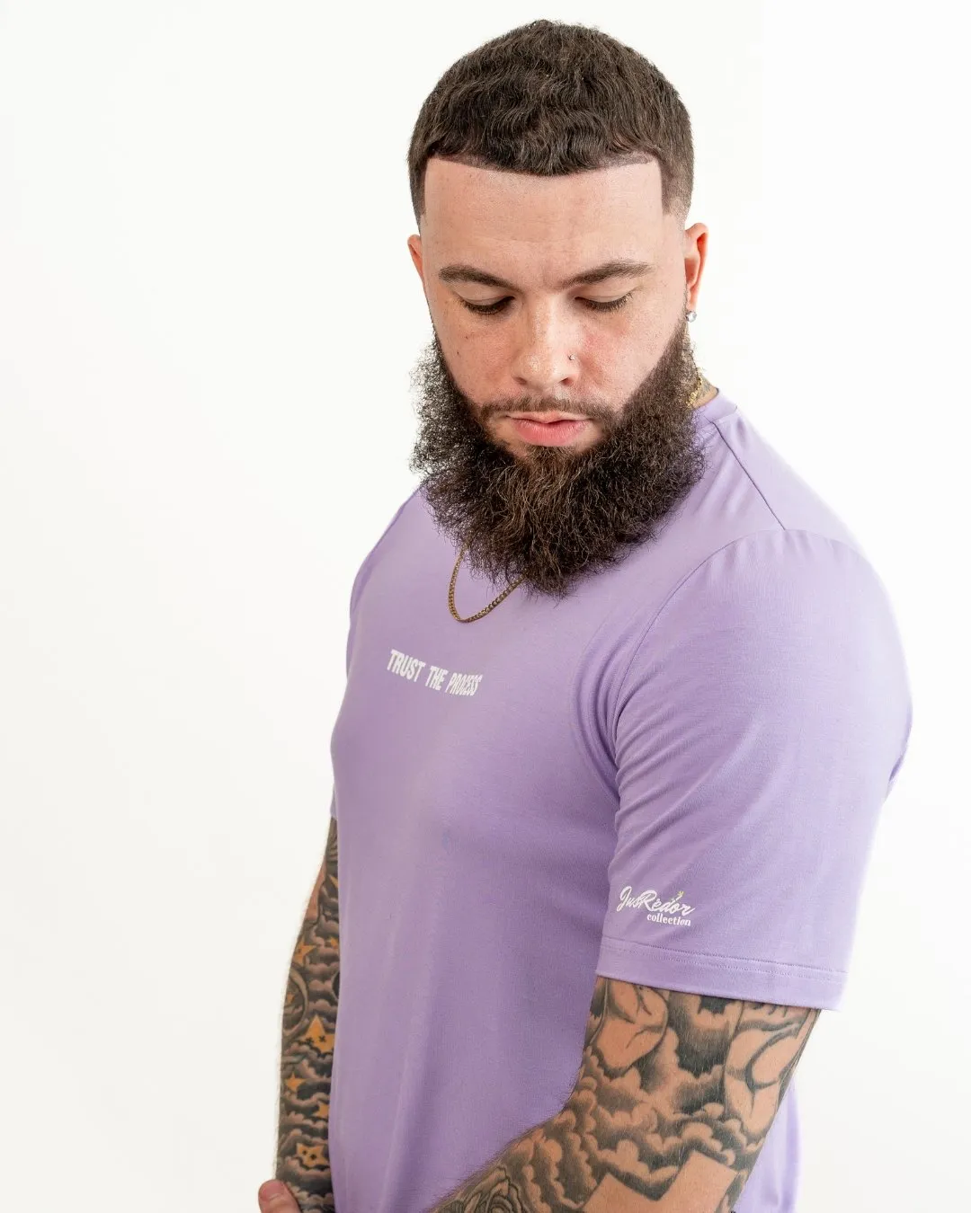 Trust The Process Unisex Graphic Tee - Lavender