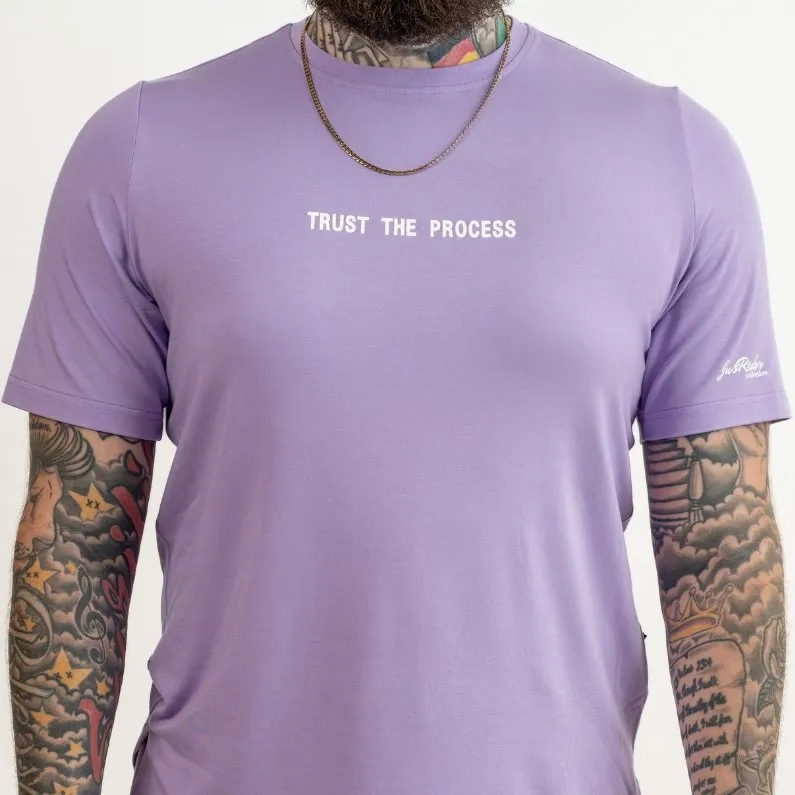 Trust The Process Unisex Graphic Tee - Lavender