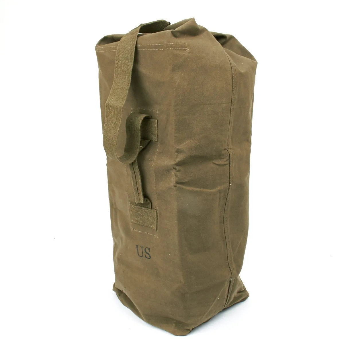 U.S. WWII M-1943 Duffle Bag- Late War OD7 Canvas