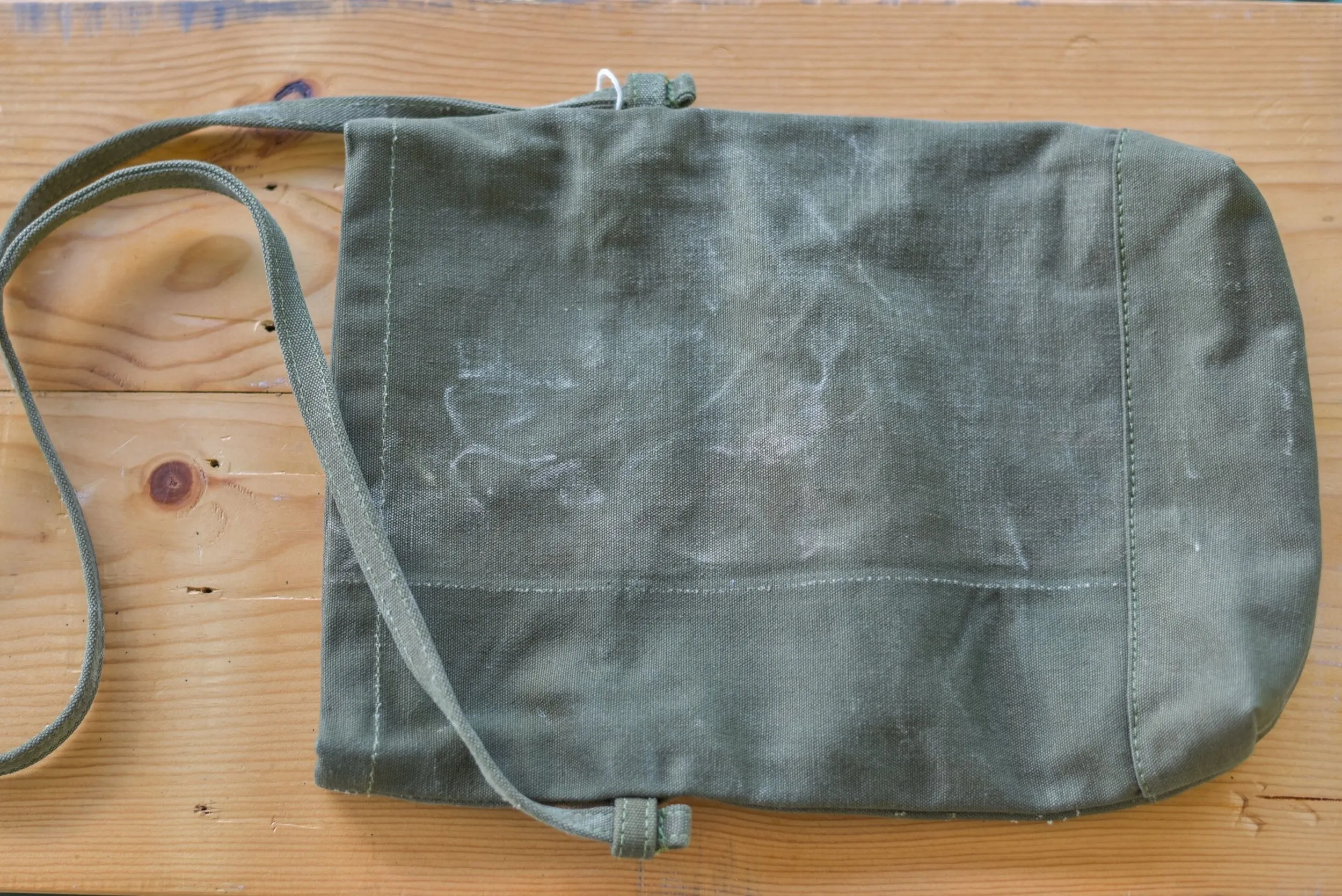 Vintage Army Duffle Crossbody Field Bag