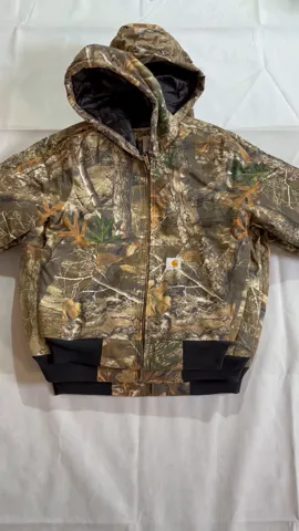 Vintage Carhartt Rework style Realtree hooded jackets MOQ-25