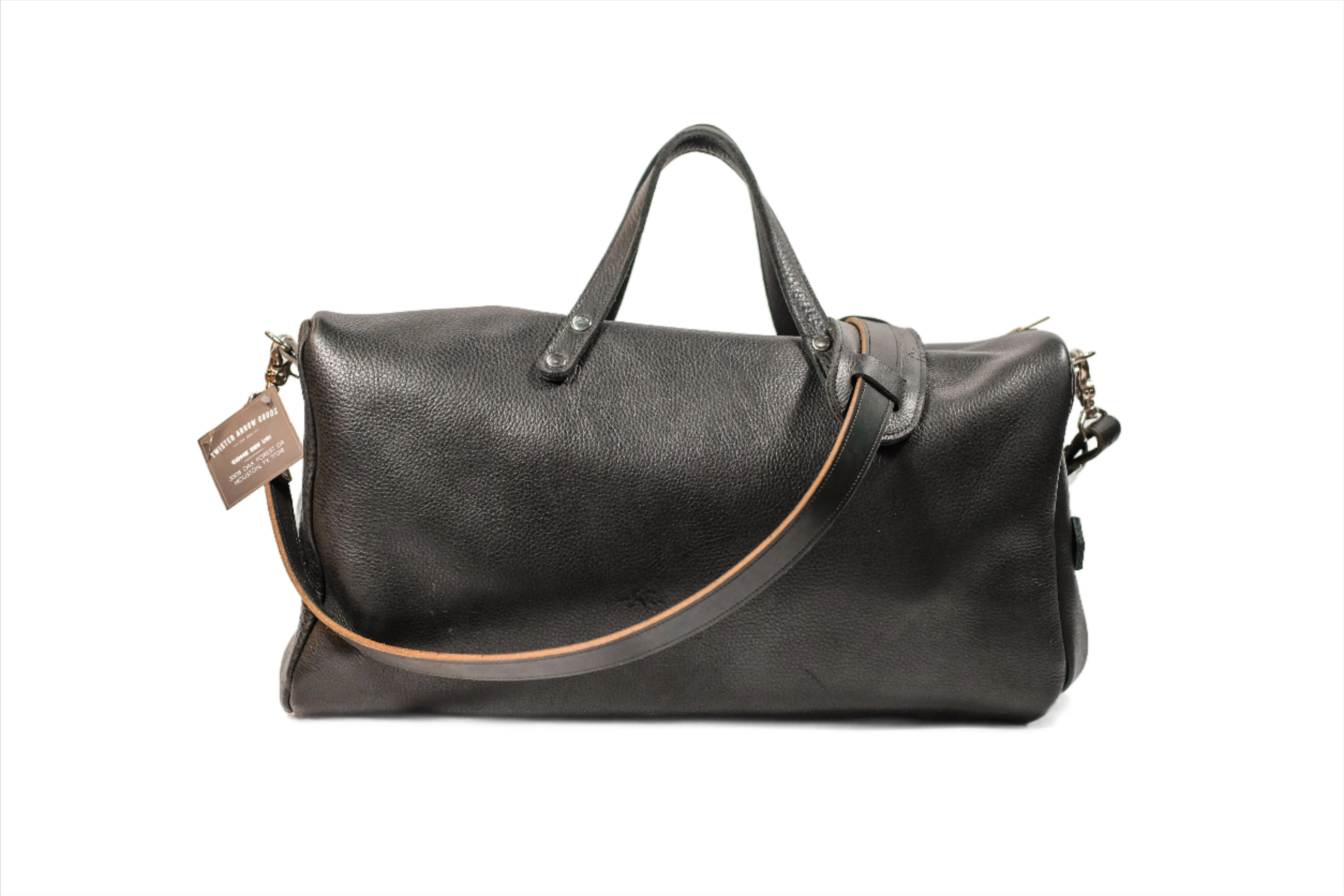 Weekend Warrior Leather Duffle Bag